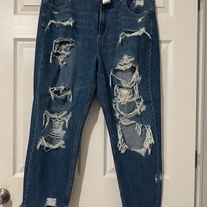 American Eagle Distressed Blue Jeans
